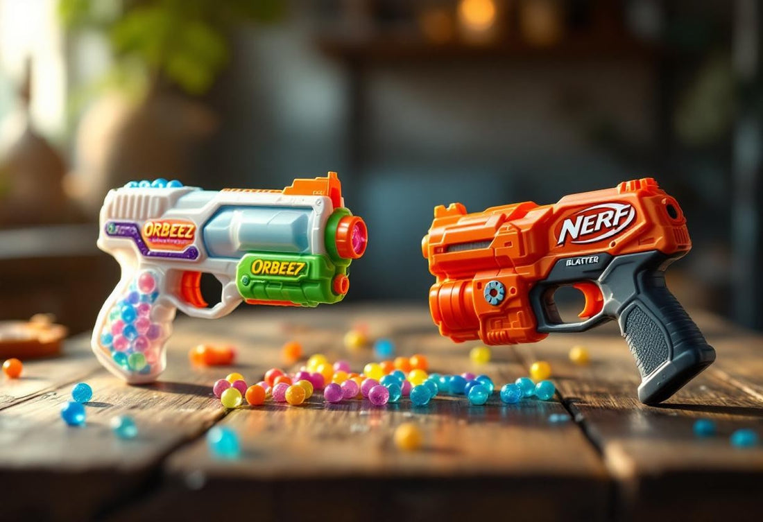 Les différences entre pistolet orbeez et nerf : lequel choisir pour s’amuser ?